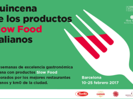 quincena de los productos slow food italianos