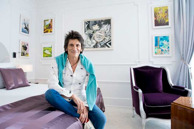 el palace charity stay ronnie wood